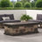 56" Rectangular MGO Propane Fire Pit, 50,000 BTU
