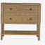Commode décorative 2 tiroirs Naturel Voir ci-dessous