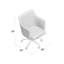 Chaise de travail en velours Evelin-1709050546