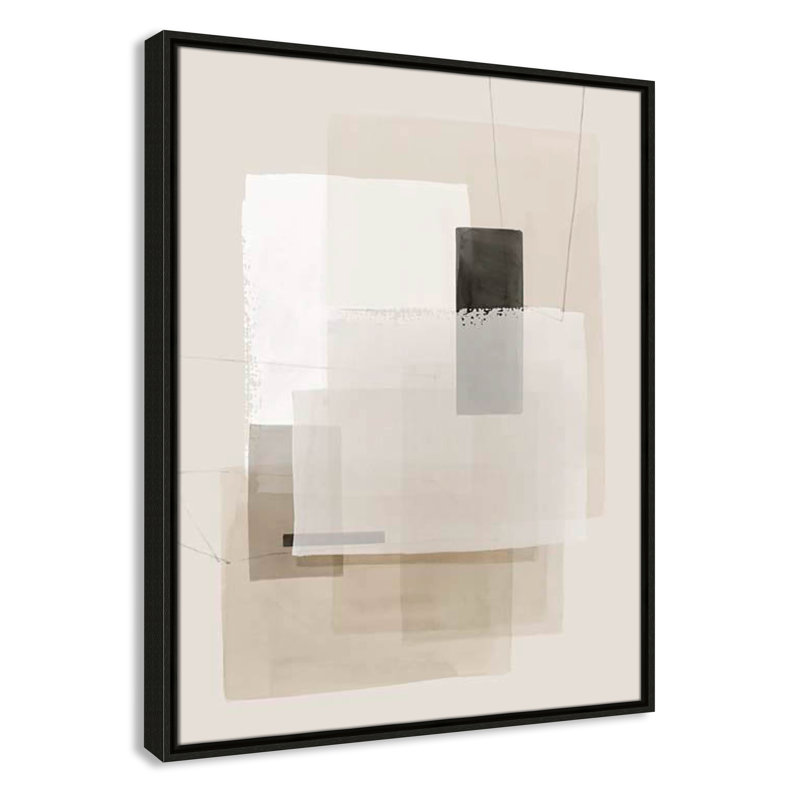«Mystical Momentum II» par Hazel J, Pas de tapis, H 29,5 po x l 23,5 po x P 2 po, Cadre flottant espresso