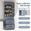 [Assembly Video Provided] TOPMAX Modern 83.7Inch High Kitchen Pantry-1043596256