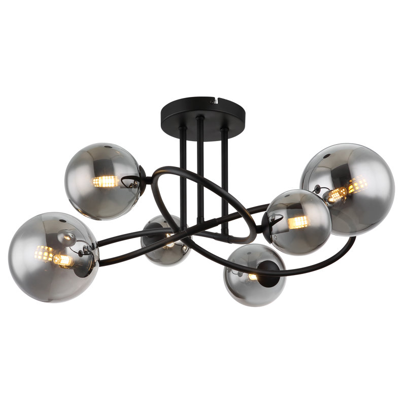 Netta Glass Flush Mount