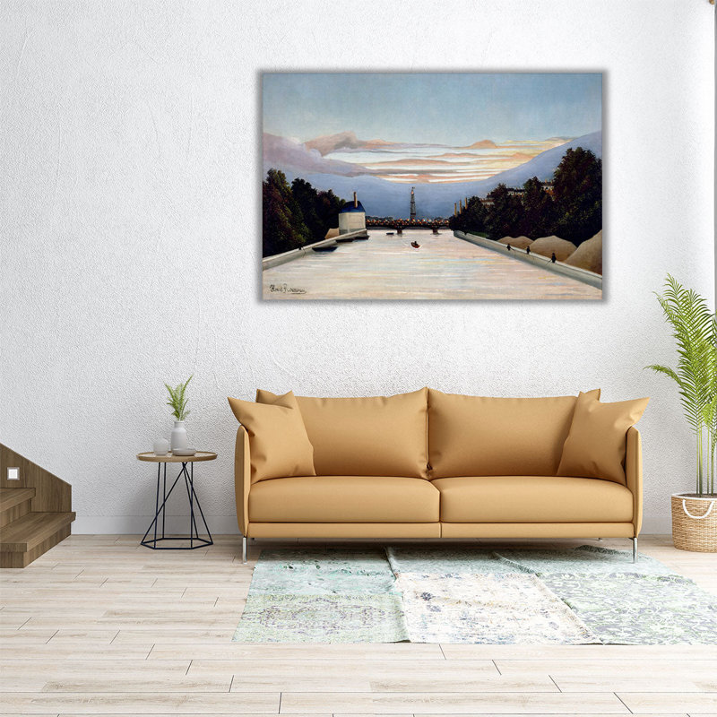 La Tour Eiffel, 1898 - reproduction d'art sur toile, H 20 po x l 30 po