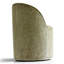 Chaise roulante rembourrée en chenille avec roulettes cachées (ensemble de 8)-132393793