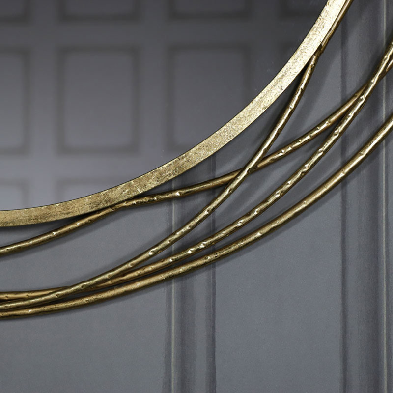 Lyons Metal Wall Mirror