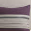 Édredon pour grand lit 7 pièces mauve en faux suède, literie, coussins décoratifs, nettoyage simple taille 7 pièces de luxe, décorations, lavable à la machine