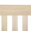 Balancelle de terrasse à 2 places avec structure à lattes et chaînes, capacité de poids de 440 lb, naturel-579649471