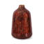 Grand vase incliné Sharma Crimson Gold