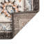 Tapis floral gris / bleu sarcelle / orange Arends-678299802