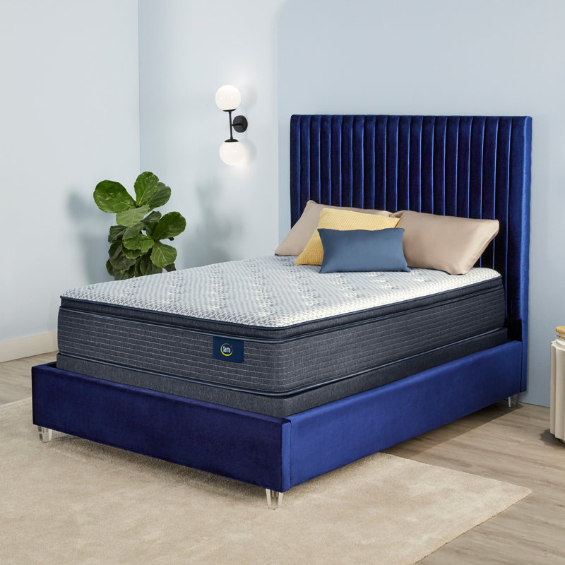 Matelas à plateau-coussin moelleux 11,5 pouces Serta, Grand