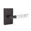 Select Round Passage (Hall & Closet) Door Lever with Rectangle Rosette-1740270335-1740270322