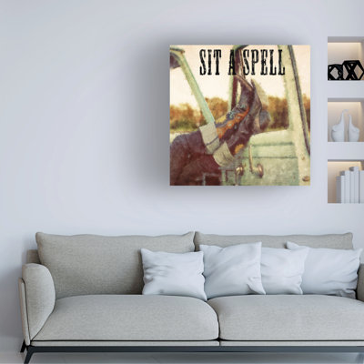 Bolog Sasha Sit A Spell Canvas Art