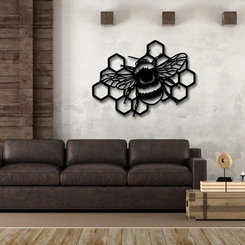 Handmade Farmhouse Animals Wall Decor on Metal