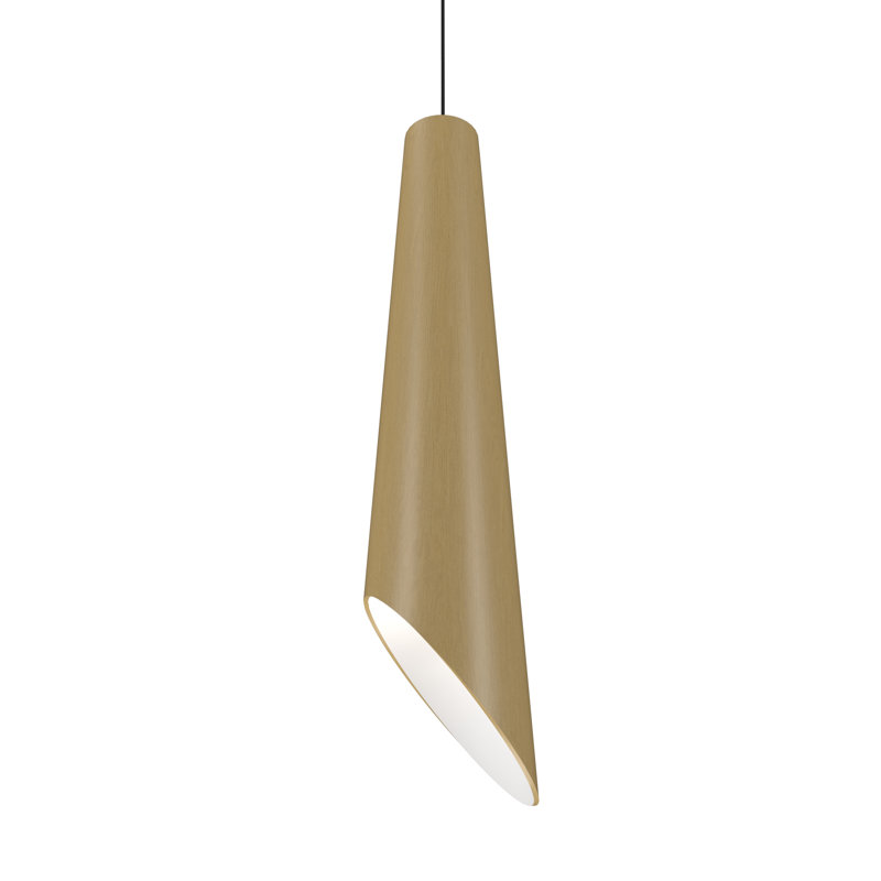 Cônico 1 - Light Pendant, Organic Gold