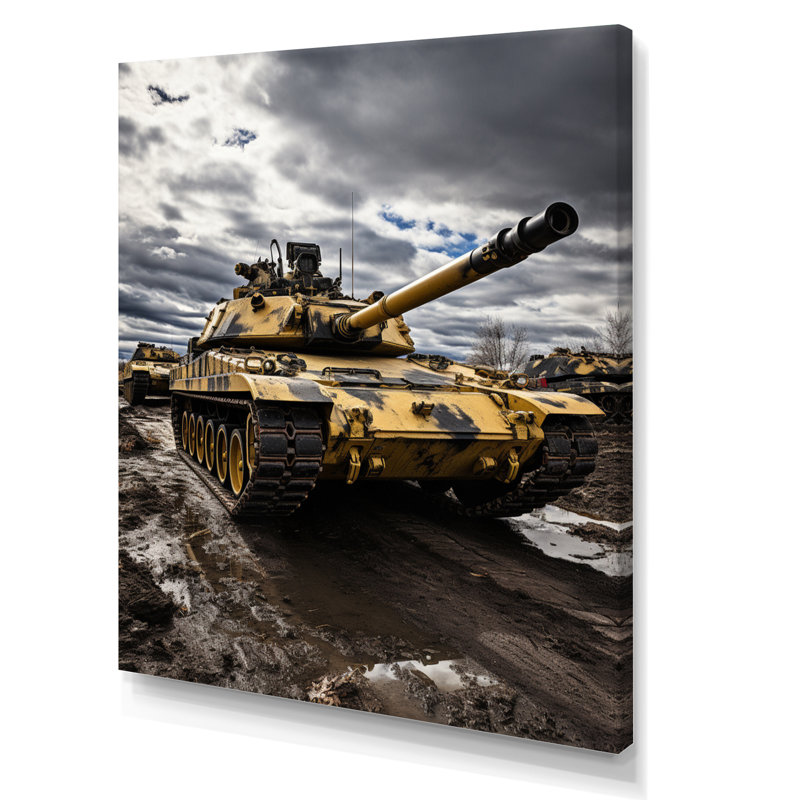 " Soldiers Steely Resolve II ", 40" H x 30" W x 1.5" D, Wrapped Canvas