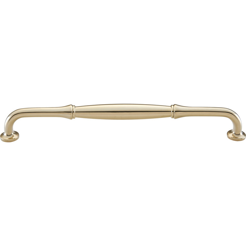 Cala 12" Center to Center Appliance Pull, Unlacquered Brass