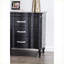Table de chevet Glam Modern Pieds tournés