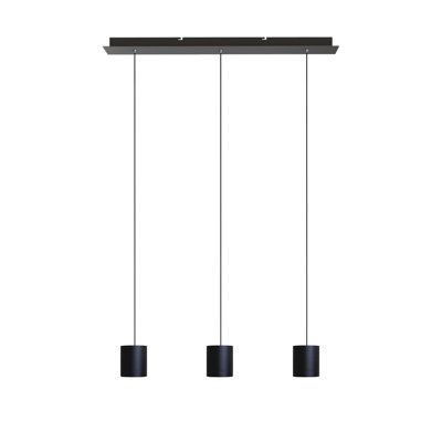Luminaire suspendu linéaire à 3 lumières pour îlot de cuisine Andromedae