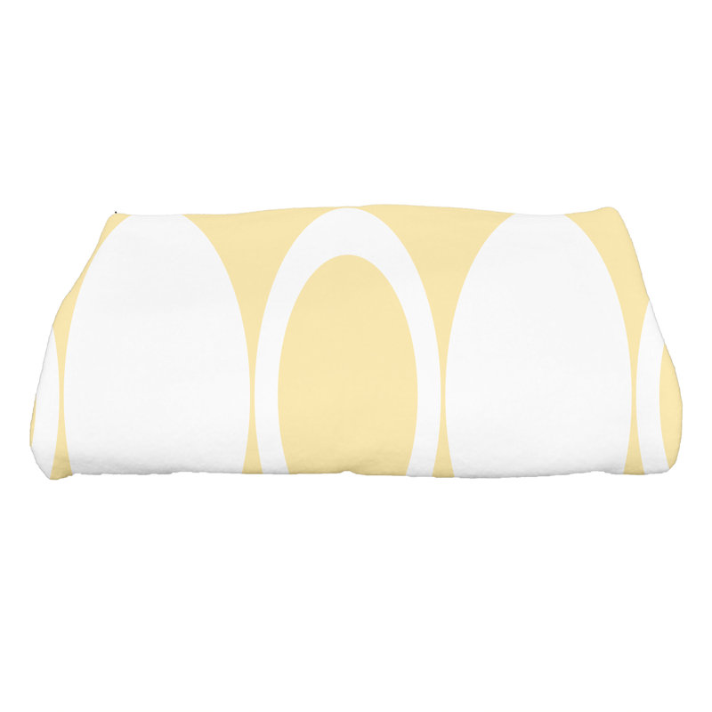 Serviette de bain Sergueï, Jaune
