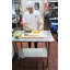 Table de travail en acier inoxydable avec tablette inférieure. Table de préparation en métal. Certifié NSF-49444459