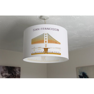 Drum Cotton Lamp Shade ( Uno )