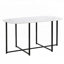 Ensemble de salle à manger moderne 7 pièces avec table semi-circulaire unique et chaises triangulaires confortables, parfait pour un repas élégant et fonctionnel
