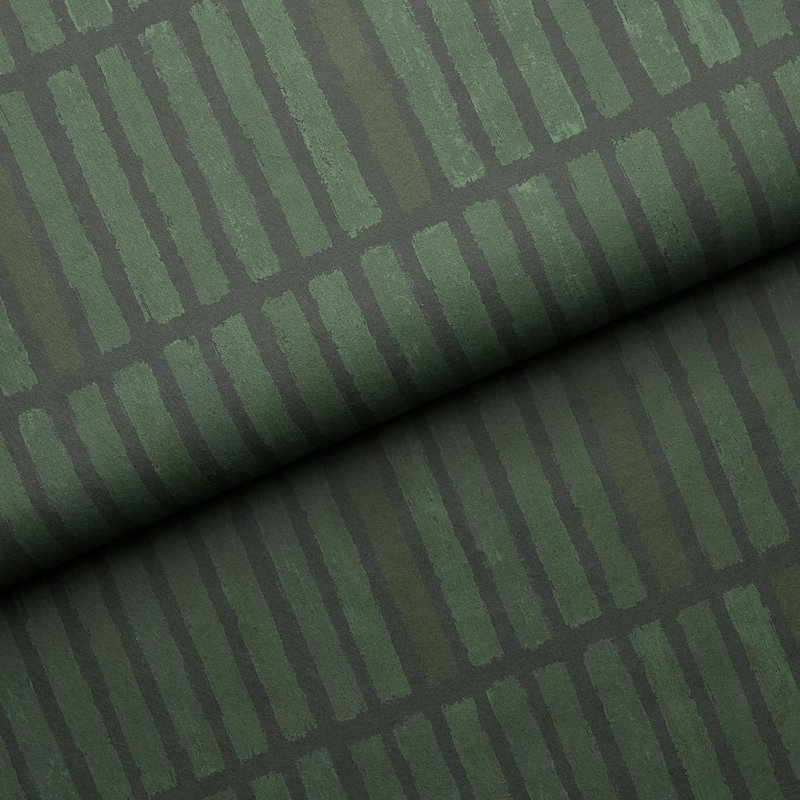 Schumacher x Backdrop Wabi-Sabi Wallpaper, Moss