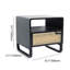 Table de chevet en rotin Minimalist