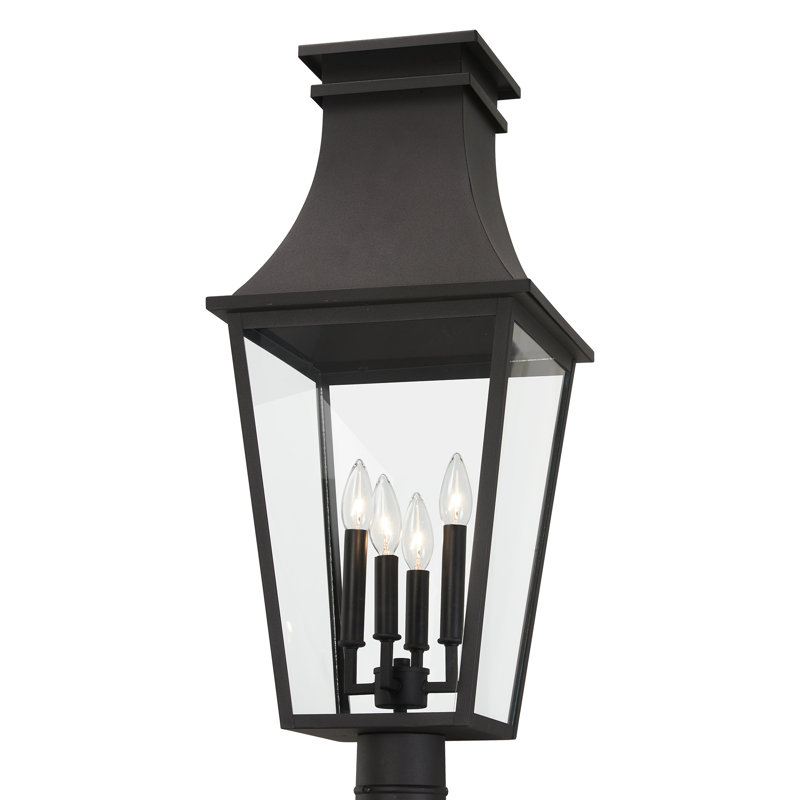 Massapequa Transparent Lantern Head, H 28.25'' x W 12'' x D 12'' 