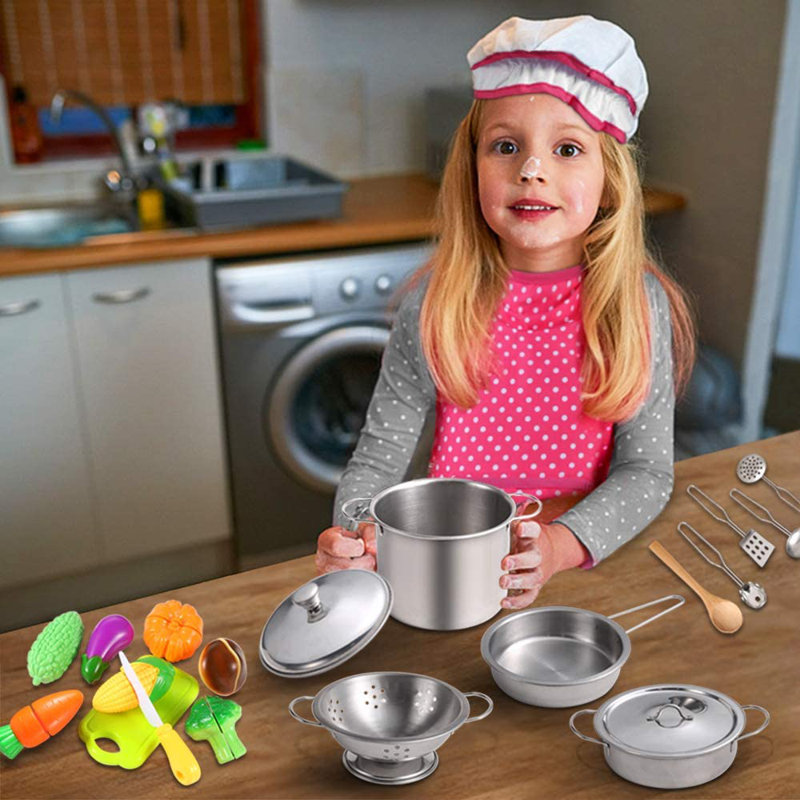 Ensemble de jouets et de casseroles Juboury