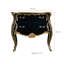 Commode d'appoint moderne et simple avec lumière de luxe