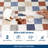 Washable Rugs for Living Room Modern Abstract Checkered Area Rugs Non Slip Carpet Indoor Stain Resistant Carpet for Dining Room Playroom Nursery-1742533918-1742533895