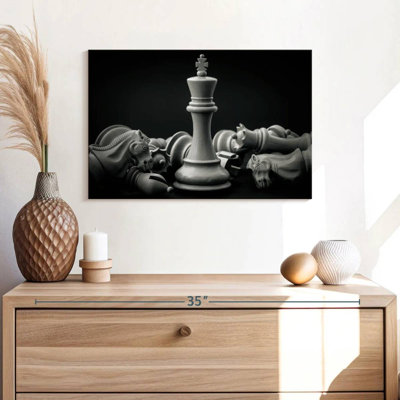 «Chess King», reproduction sur toile