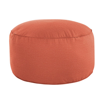 Demi Upholstered Outdoor Ottoman with Sunbrella® Cushion