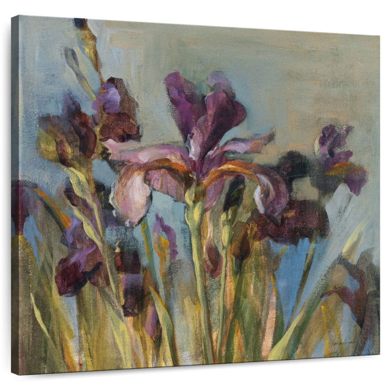 Harnek Spring Iris I, 20'' H x 20'' W