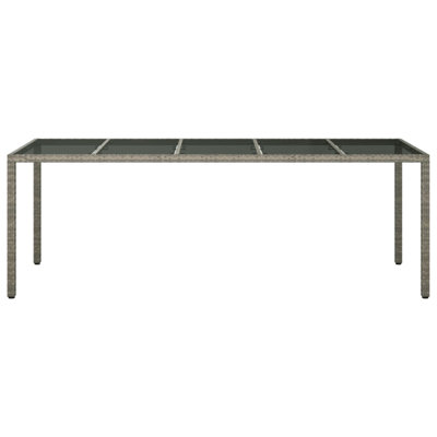 Castora Rectangular Metal Outdoor Dining Table , cm W 100cm cm D