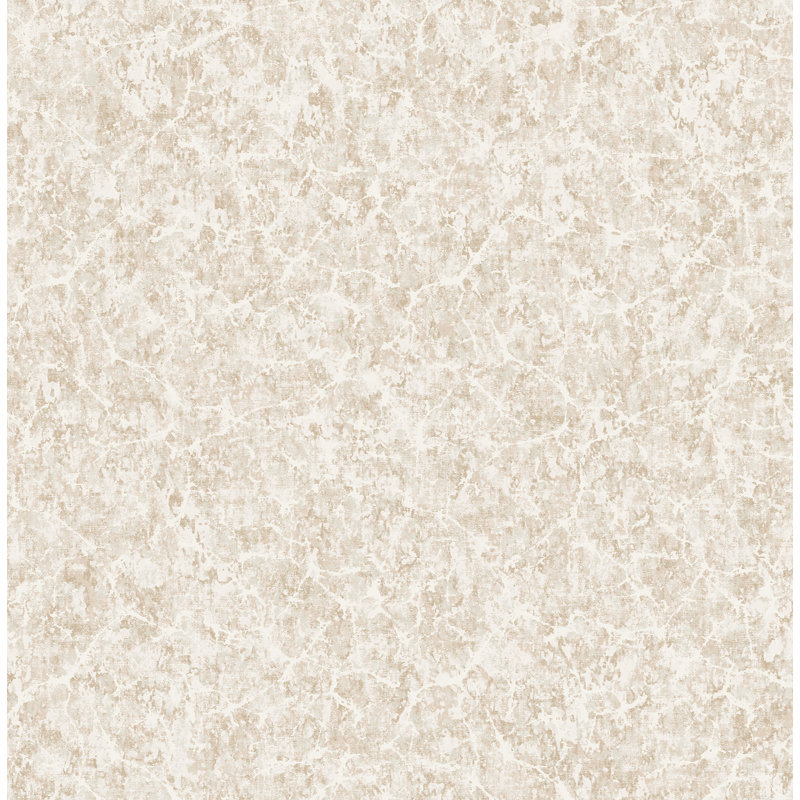 Rouleau de papier peint L 33 pi x l 20,5 po Anifer, Brun / blanc
