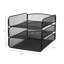 Rangement de bureau à trois plateaux Onyx-36586501