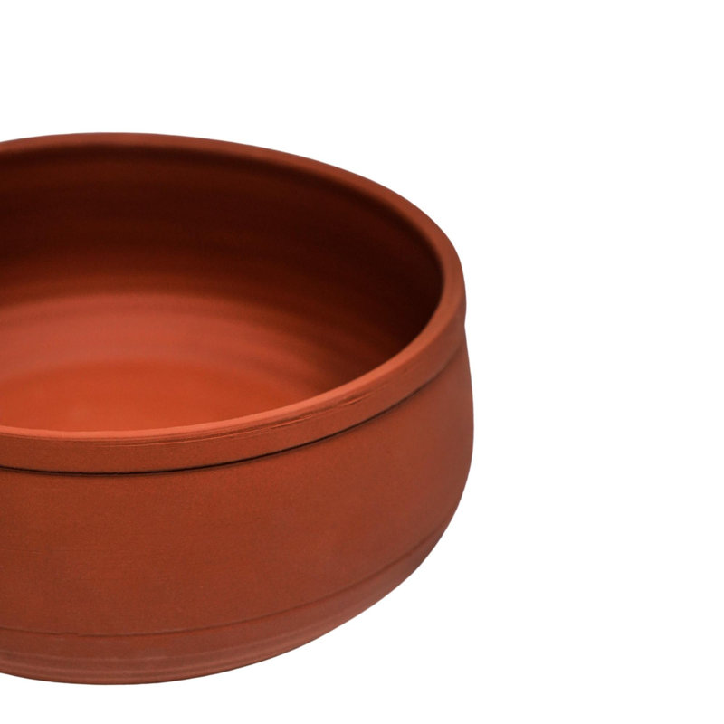 Kew Handthrown Statement Bowl, 14 cm H x 38 cm W x 38 cm D, Umber