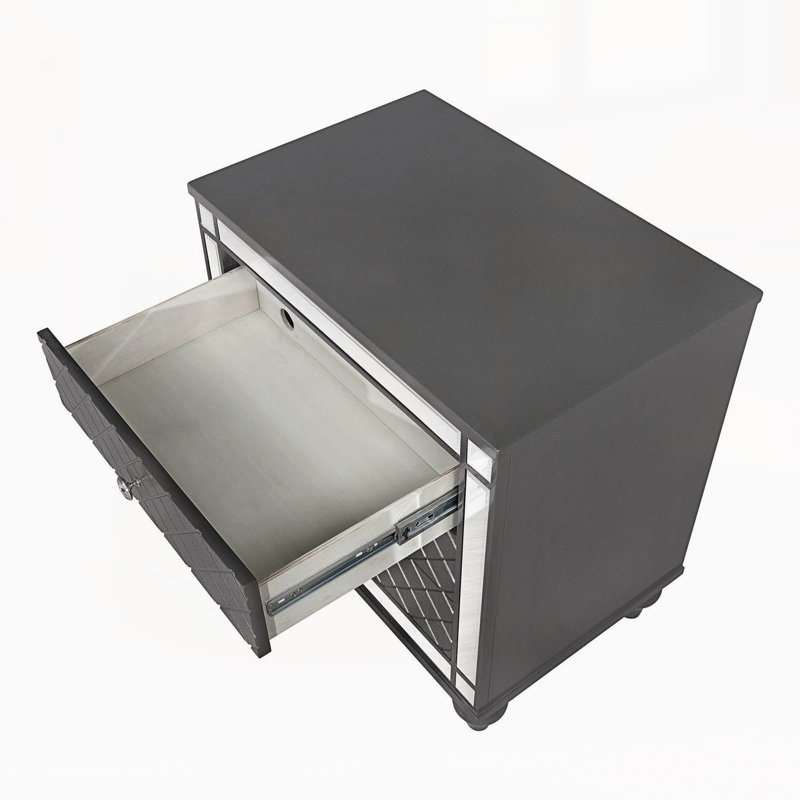 Table de chevet moderne avec tiroirs