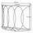 Faux Marble Console Table, 43" Half Moon Sofa Entryway Table