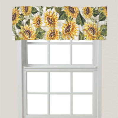 Ilakkiya Floral Tailored Window Valance