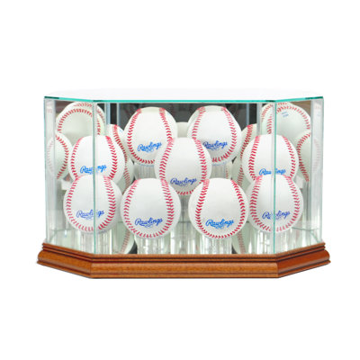 Perfect Cases And Frames 13'' W 8.5'' D Baseball Glass Ball / Puck Case