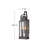 Revere Blackened Brass 2 - Bulb 21.75" H Outdoor Wall Latern