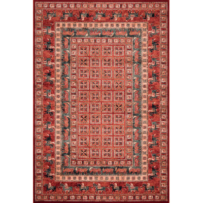Abbeville Oriental Wool Area Rug