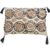 Lauren Pillow Collection Geometric Cotton Pillow Cover