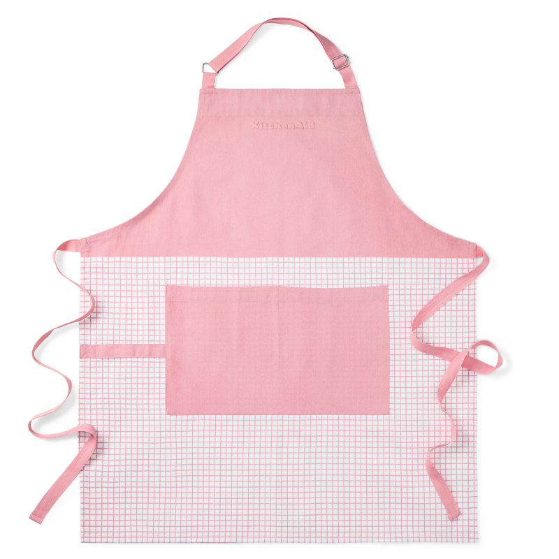 Grand tablier pour cuisinier Gridline de la série Gourmet de Kitchenaid, Noir mat, Adulte