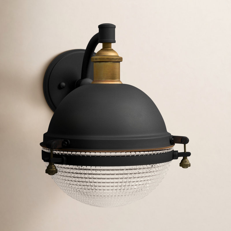 Feria Aluminum, Brass Wall Light