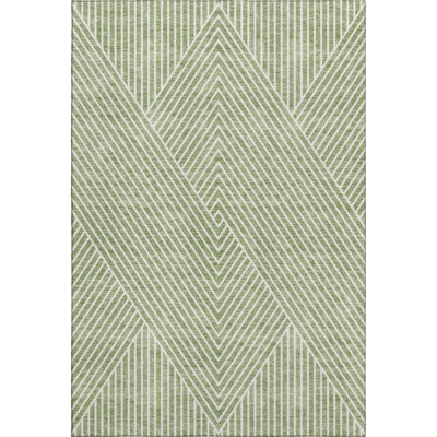 Premium Machine Washable Prisco Aloe Rug