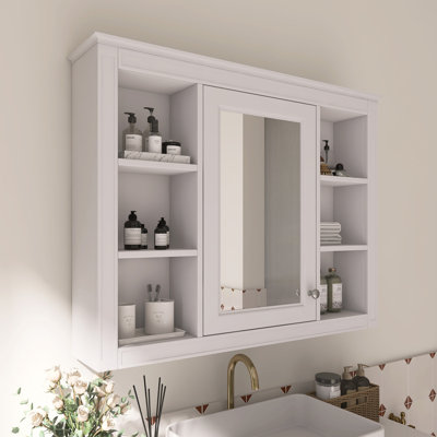 Armoire à pharmacie murale avec miroir